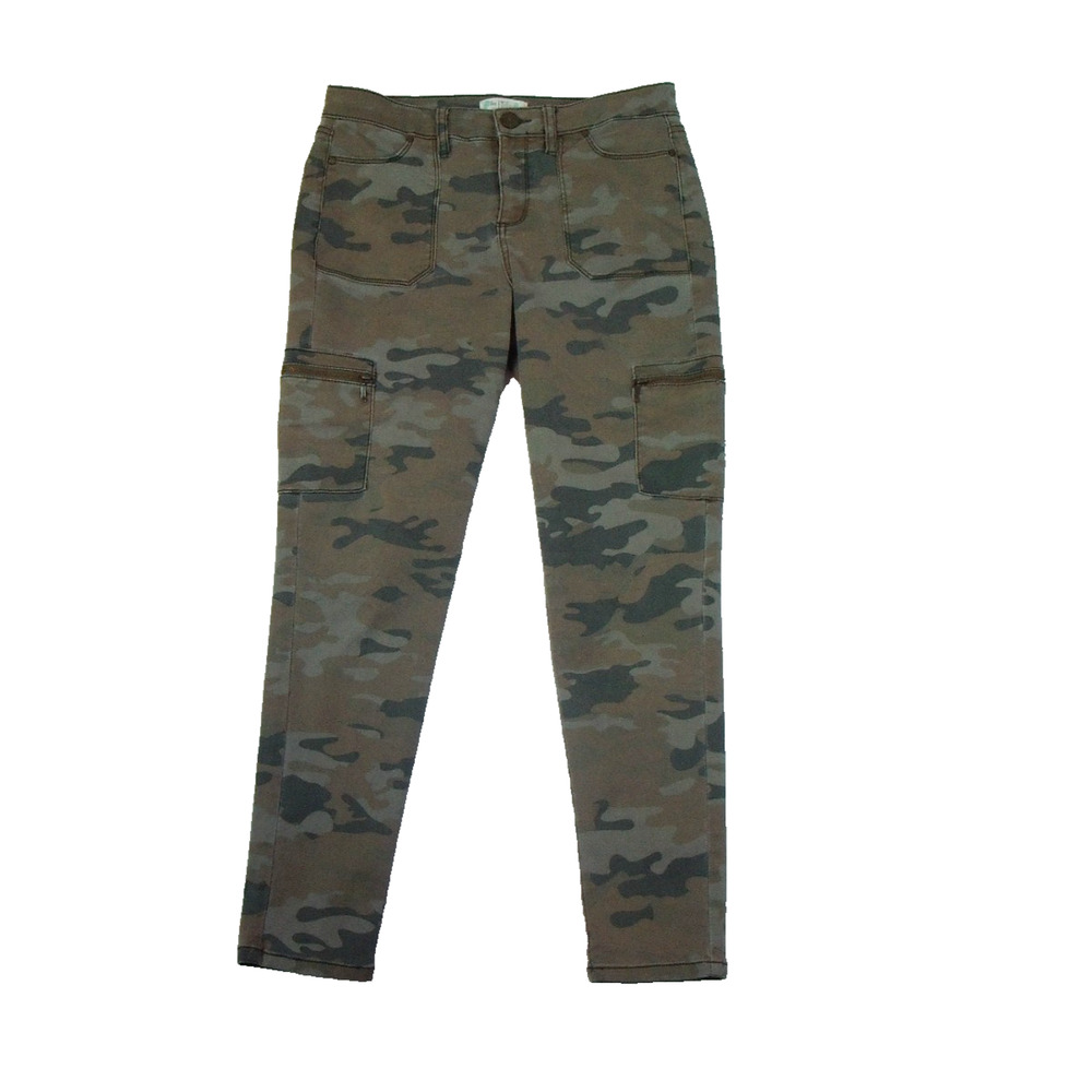 Love Fire Cargo Camo Women's Skinny Jeans Stretch Size 11 Hunting Grunge